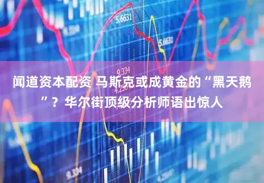 闻道资本配资 马斯克或成黄金的“黑天鹅”？华尔街顶级分析师语出惊人